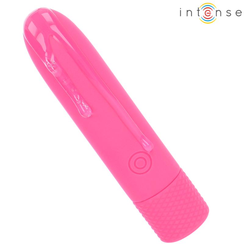 INTENSE - SYMONE BULLET VIBRANT RECHARGEABLE USB 8 VIBRATIONS ROSE 10 X 2,2 CM INTENSE FUN
