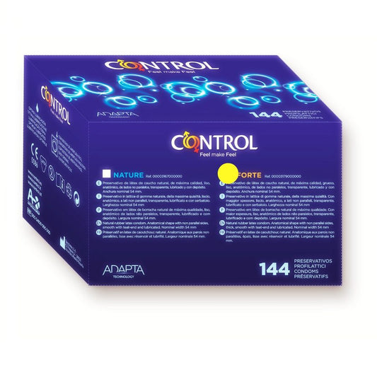CONTROL - PRÉSERVATIFS ADAPTA FORTE 144 UNITÉS - Sensualia