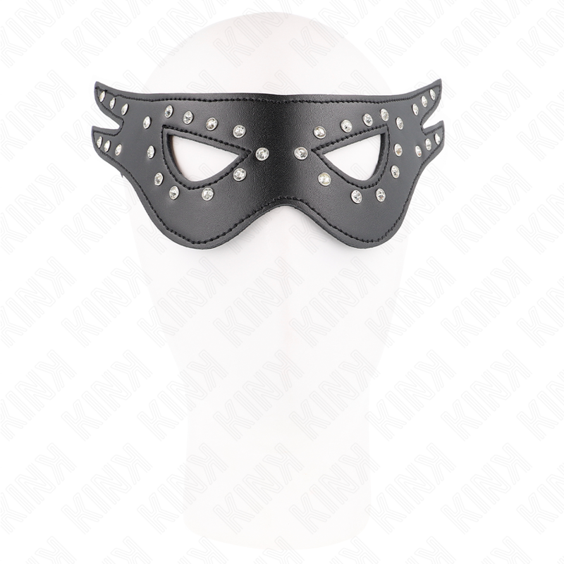 KINK - MASQUE SEXY EN CUIRETTE MODÈLE 2 27 x 13 CM - Sensualia