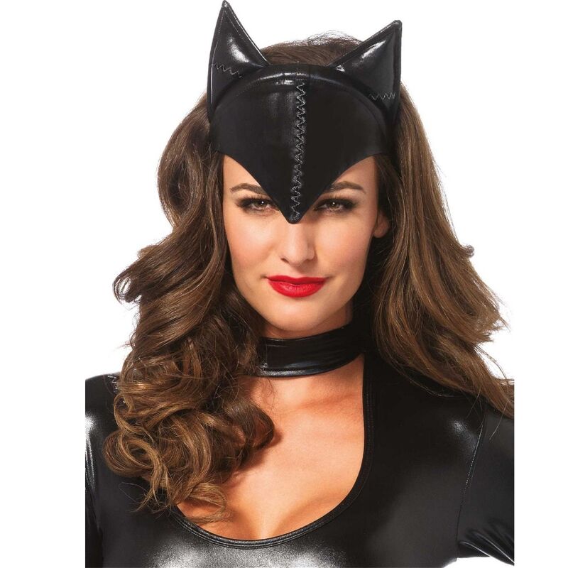 LEG AVENUE - MASQUE DE FEMME CHAT NOIR - Sensualia