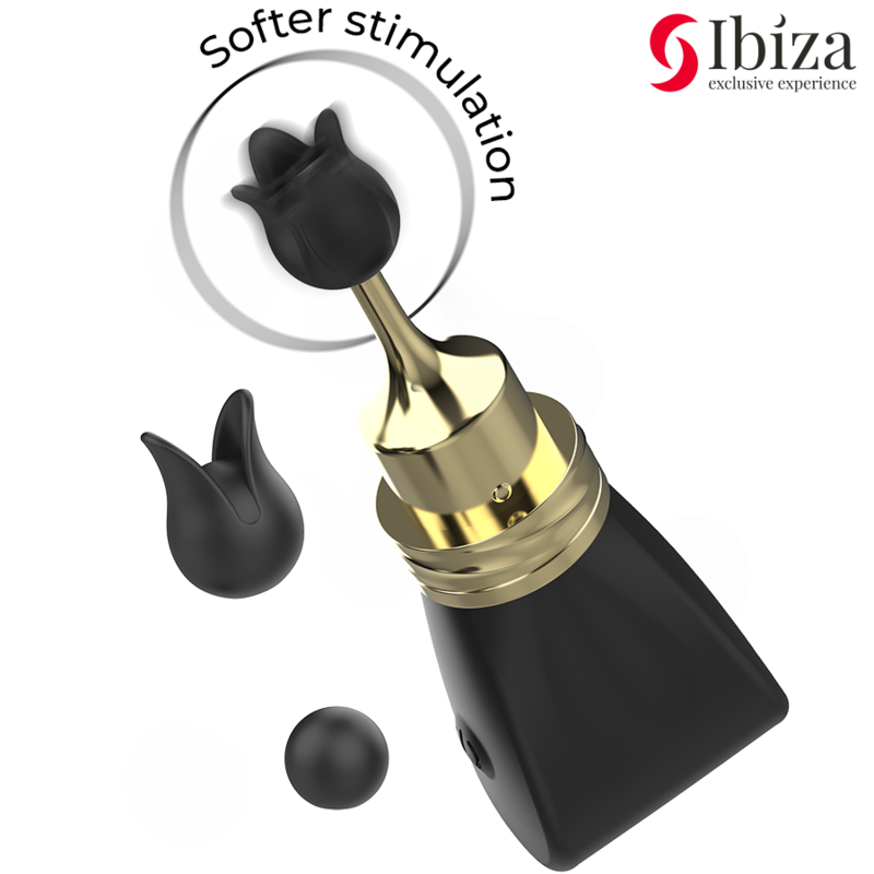 IBIZA - STIMULATEUR DE CLITO 3 TÊTES BOW IBIZA TECHNOLOGY