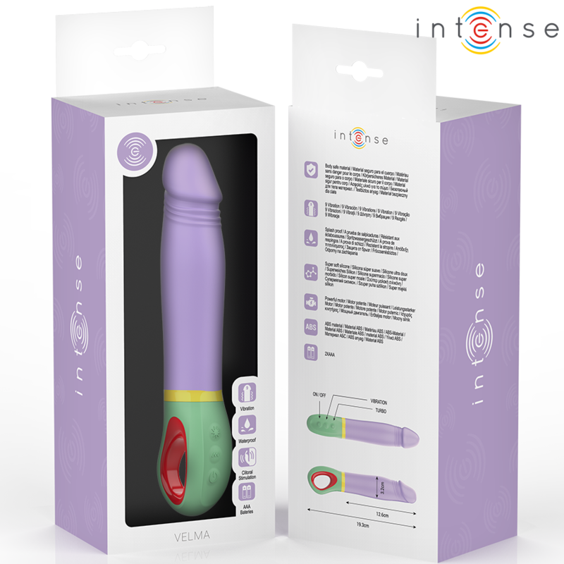 INTENSE - VIBRATEUR VIOLET CLASSIQUE VELMA - Sensualia