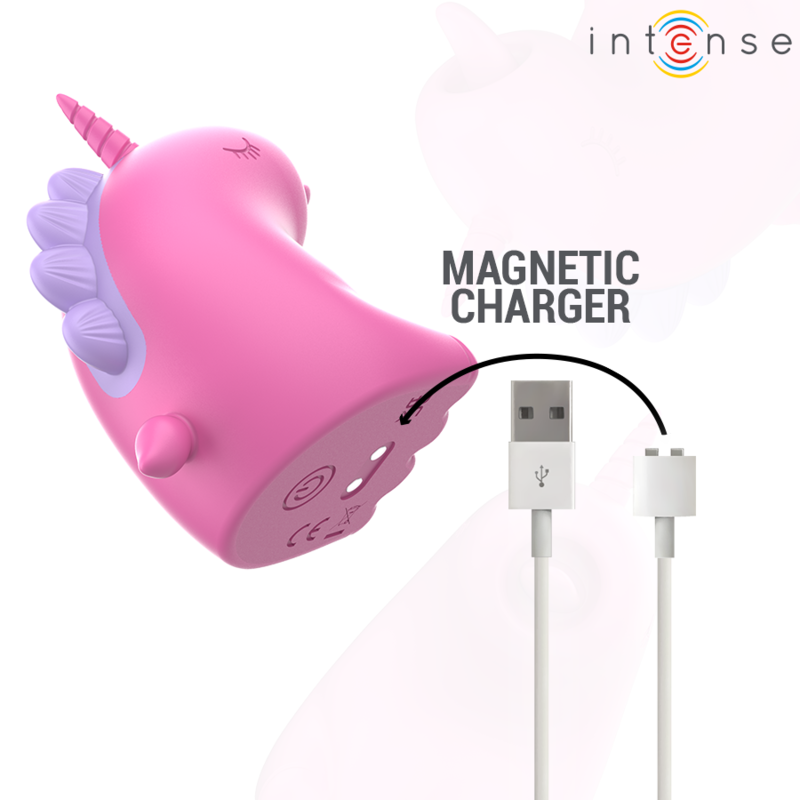 INTENSE - PINKIE STIMULATEUR LICORNE FUCSIA - Sensualia