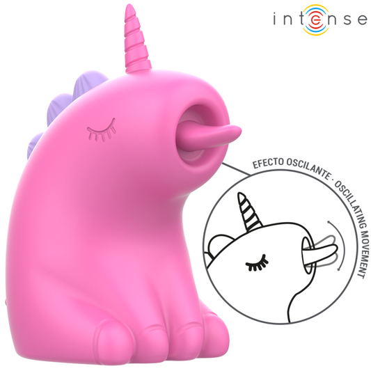 INTENSE - PINKIE STIMULATEUR LICORNE FUCSIA INTENSE FUN