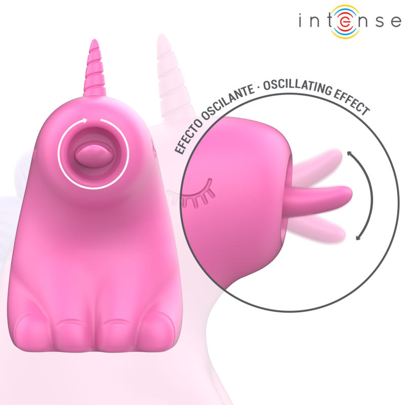 INTENSE - PINKIE STIMULATEUR LICORNE FUCSIA - Sensualia