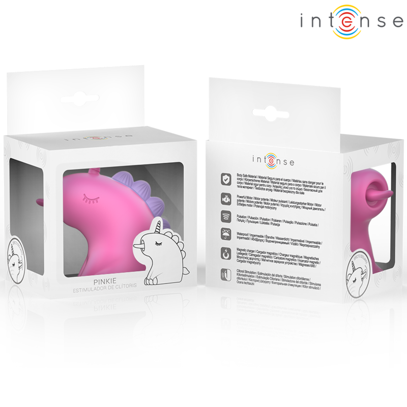 INTENSE - PINKIE STIMULATEUR LICORNE FUCSIA - Sensualia