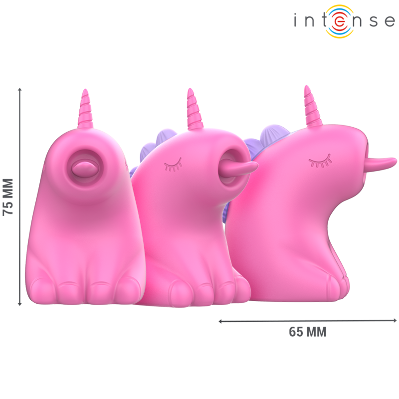 INTENSE - PINKIE STIMULATEUR LICORNE FUCSIA - Sensualia