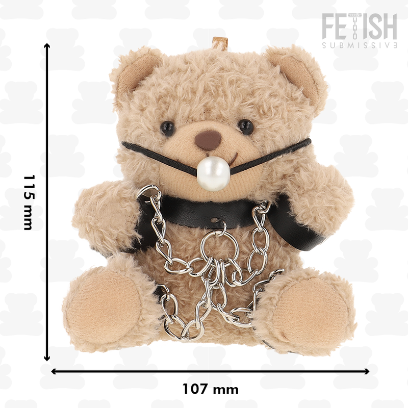 FETISH SUBMISSIVE - OURS EN PELUCHE FOZZIE MODÈLE BDSM 3 - Sensualia
