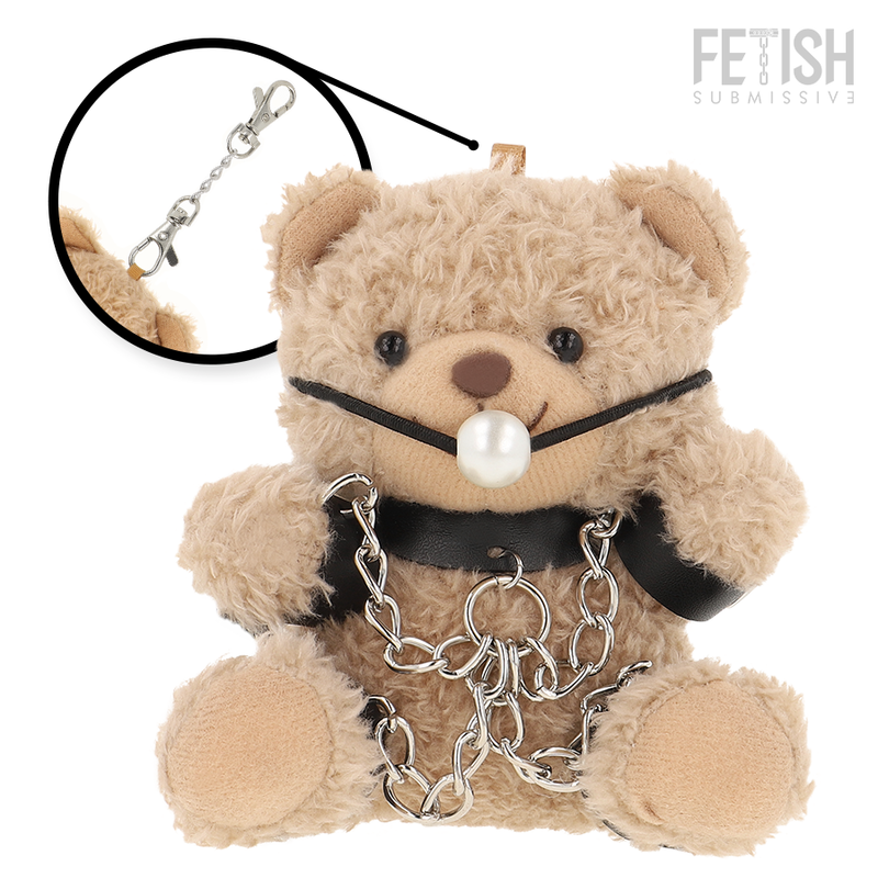 FETISH SUBMISSIVE - OURS EN PELUCHE FOZZIE MODÈLE BDSM 3 - Sensualia