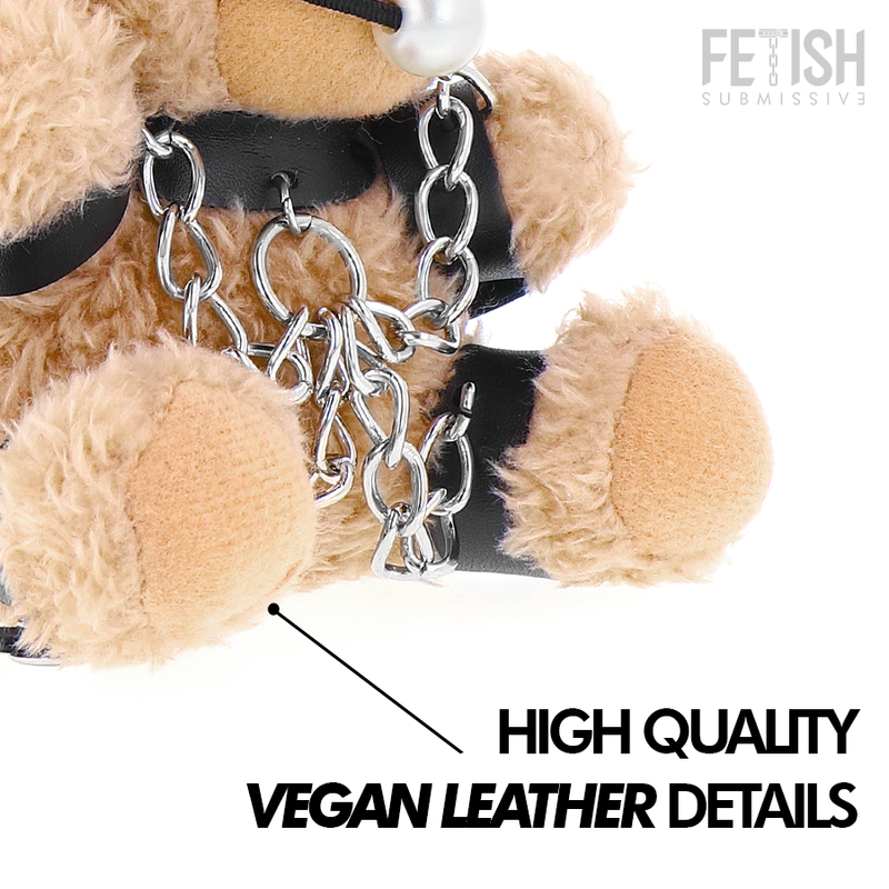 FETISH SUBMISSIVE - OURS EN PELUCHE FOZZIE MODÈLE BDSM 3 - Sensualia