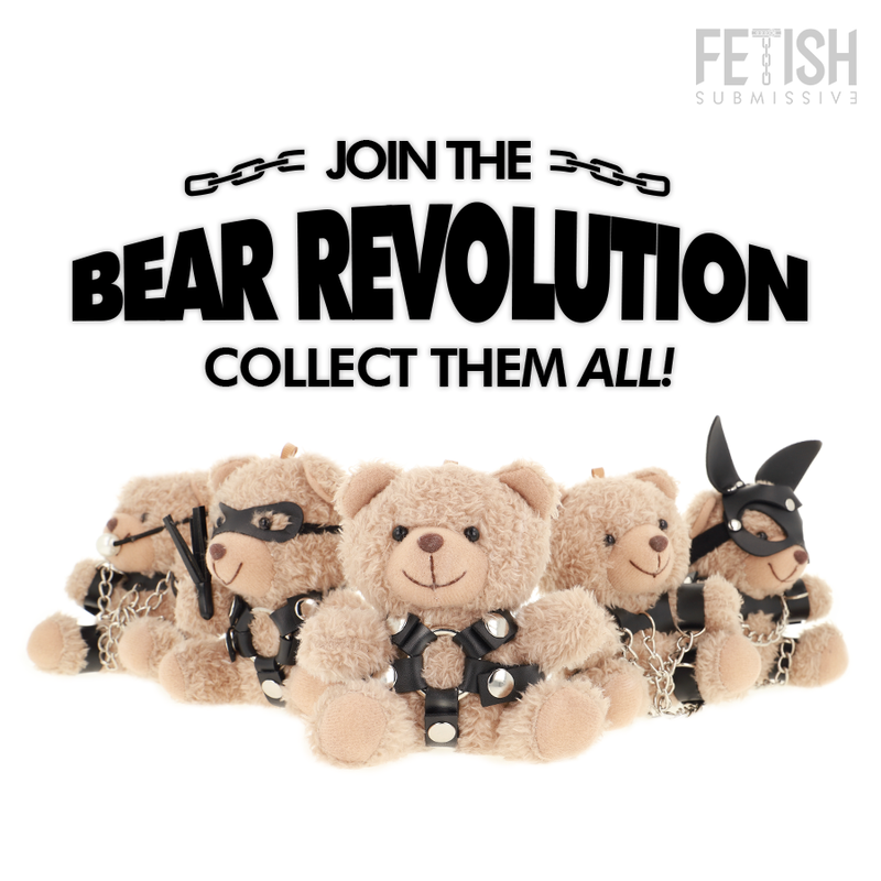 FETISH SUBMISSIVE - OURS EN PELUCHE BONGO MODÈLE BDSM 4 - Sensualia