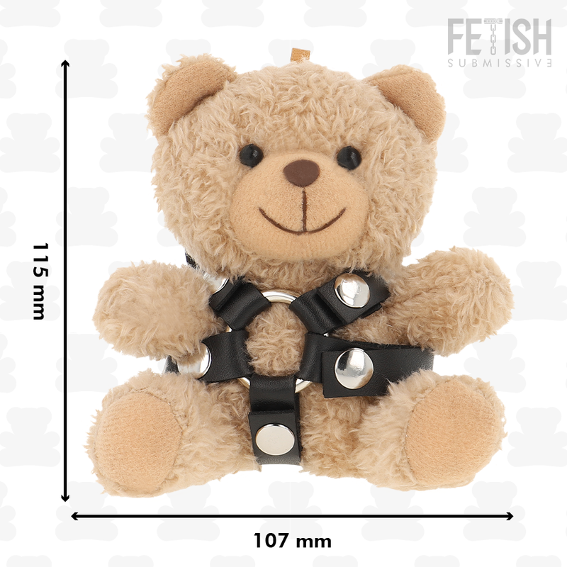 FETISH SUBMISSIVE - OURS EN PELUCHE BONGO MODÈLE BDSM 4 - Sensualia