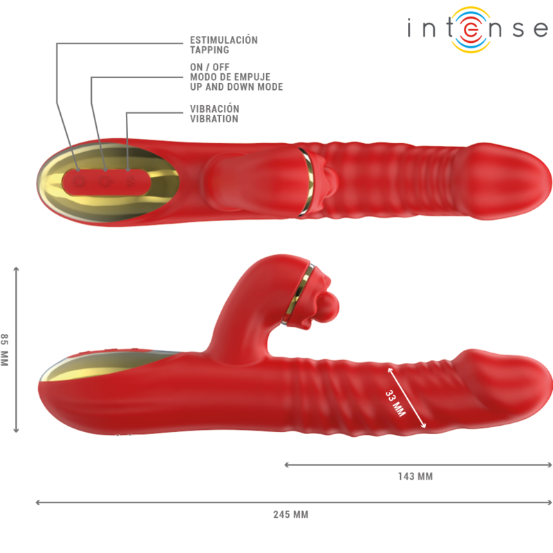 INTENSE - THALIA VIBRATION & POUSSÉE & TAPPING ROUGE - Sensualia