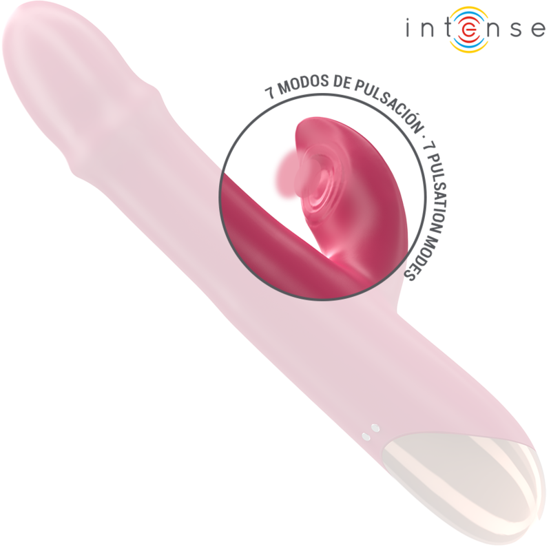 INTENSE - CHLOE VIBRATEUR MULTIFONCTION 3 EN 1 ROUGE - Sensualia