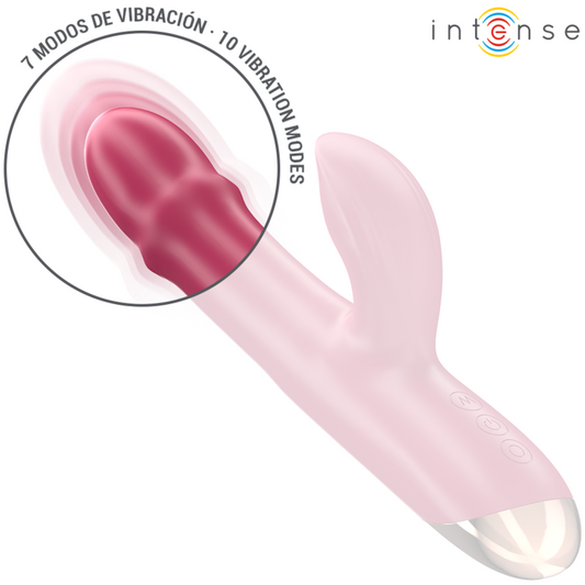 INTENSE - CHLOE VIBRATEUR MULTIFONCTION 3 EN 1 ROUGE - Sensualia