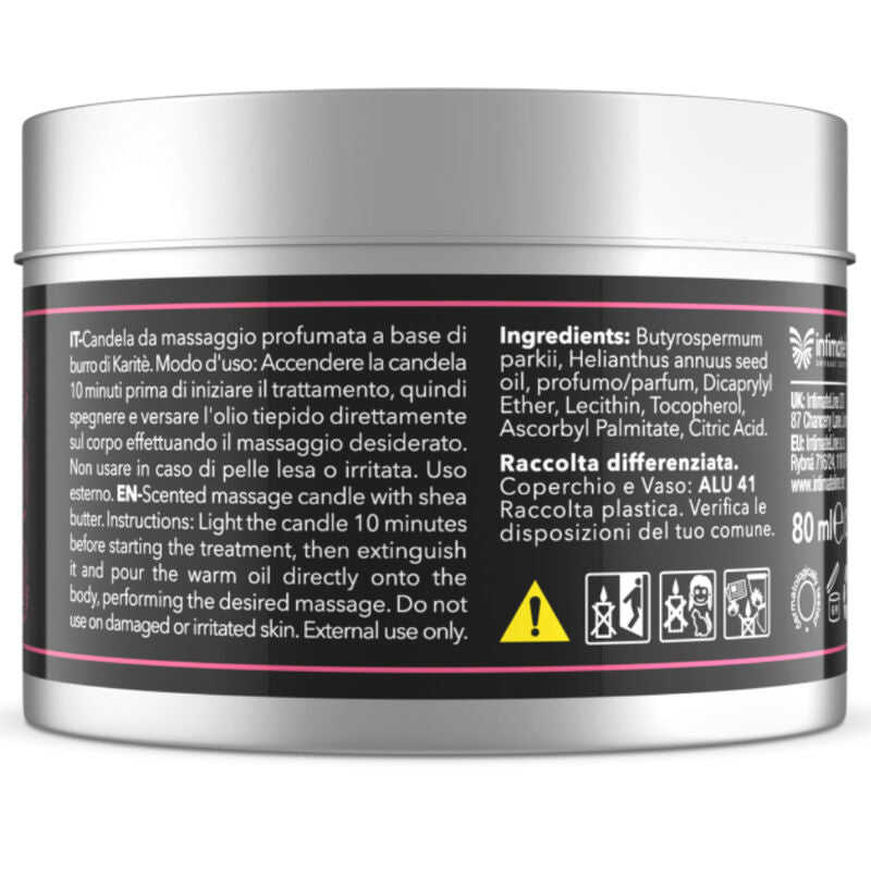 INTIMATELINE LUXURIA - BOUGIE DE MASSAGE AU RAISIN - Sensualia