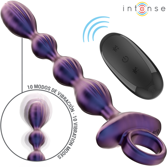 INTENSE - JACKIE PLUG ANAL VIBRANT MODÈLE 1 TÉLÉCOMMANDE - Sensualia