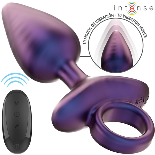 INTENSE - MICHAEL PLUG ANAL VIBRANT MODÈLE 2 TÉLÉCOMMANDE - Sensualia