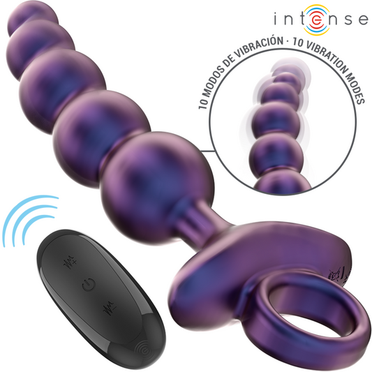 INTENSE - TITO PLUG ANAL VIBRANT MODÈLE 3 TÉLÉCOMMANDE - Sensualia