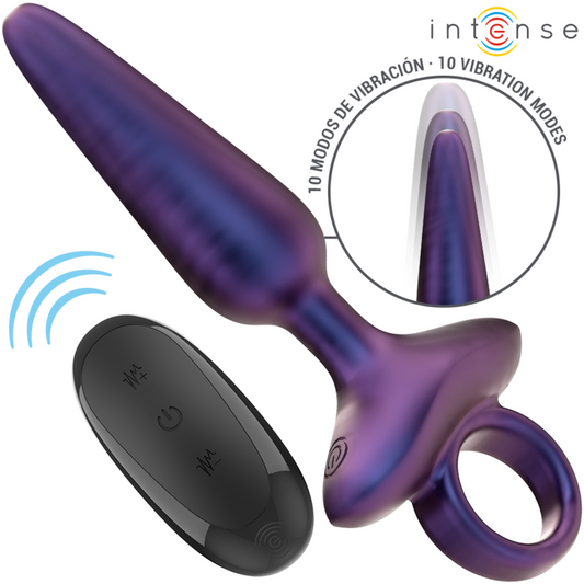 INTENSE - MARLON PLUG ANAL VIBRANT MODÈLE 4 TÉLÉCOMMANDE - Sensualia