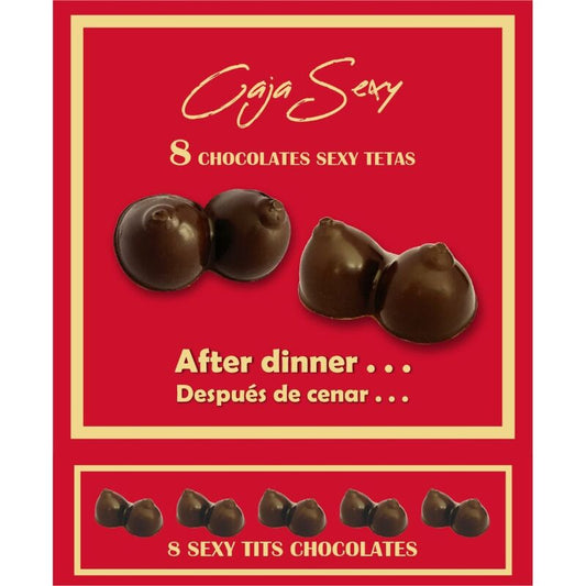 DIABLO PICANTE - 8 CHOCOLATS SEXY SEINS - Sensualia