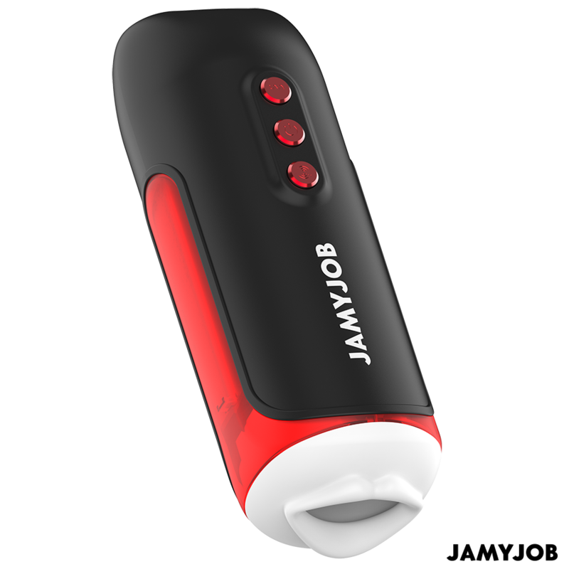 JAMYJOB - MASTURBATEUR BOUCHE AUTOMATIQUE BLAZE 5 MODES D'ASPIRATION ET DE VIBRATION JAMYJOB