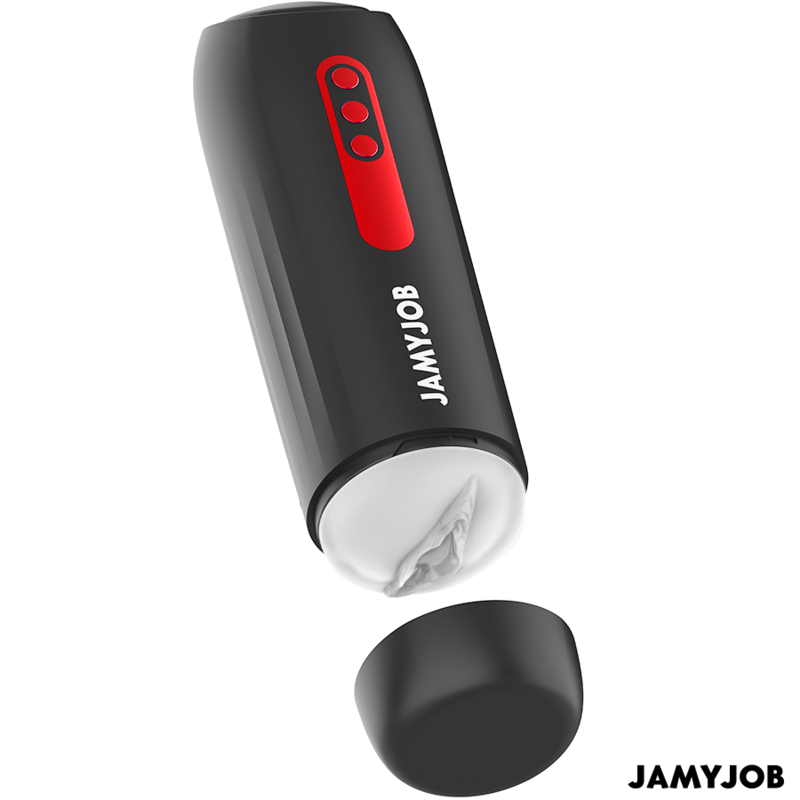 JAMYJOB - MASTURBATEUR VAGIN AUTOMATIQUE PHANTOM 5 MODES D'ASPIRATION ET DE POUSSÉE JAMYJOB