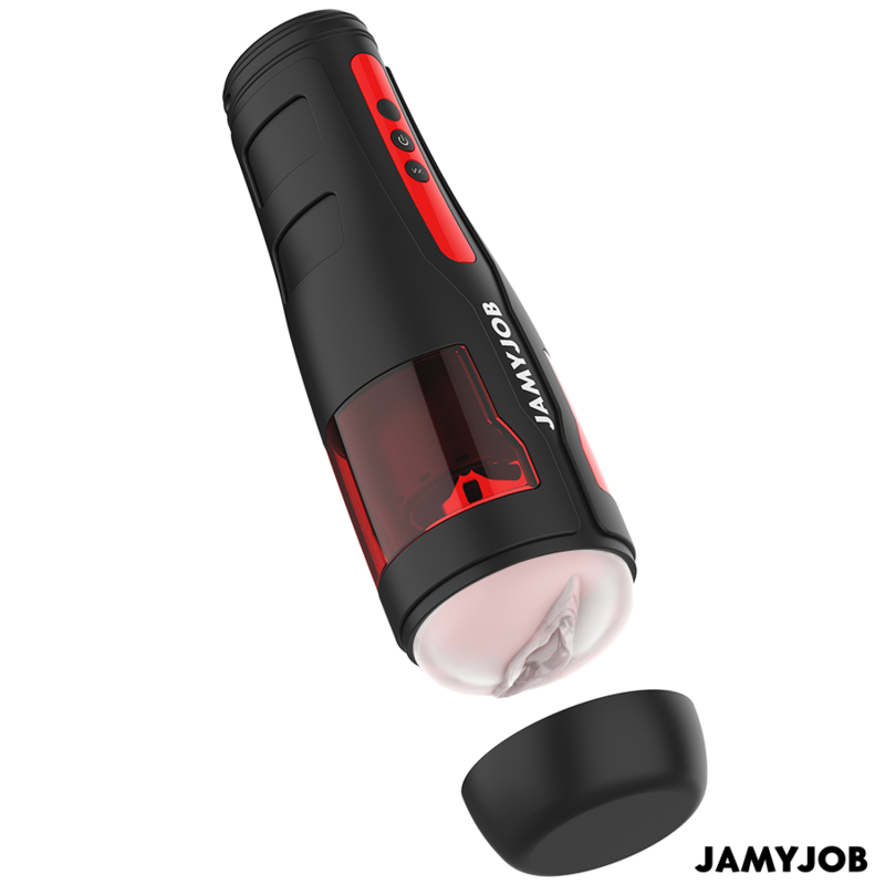 JAMYJOB - MASTURBATEUR VAGIN AUTOMATIQUE CYCLONE 10 MODES DE ROTATION ET DE POUSSÉE JAMYJOB