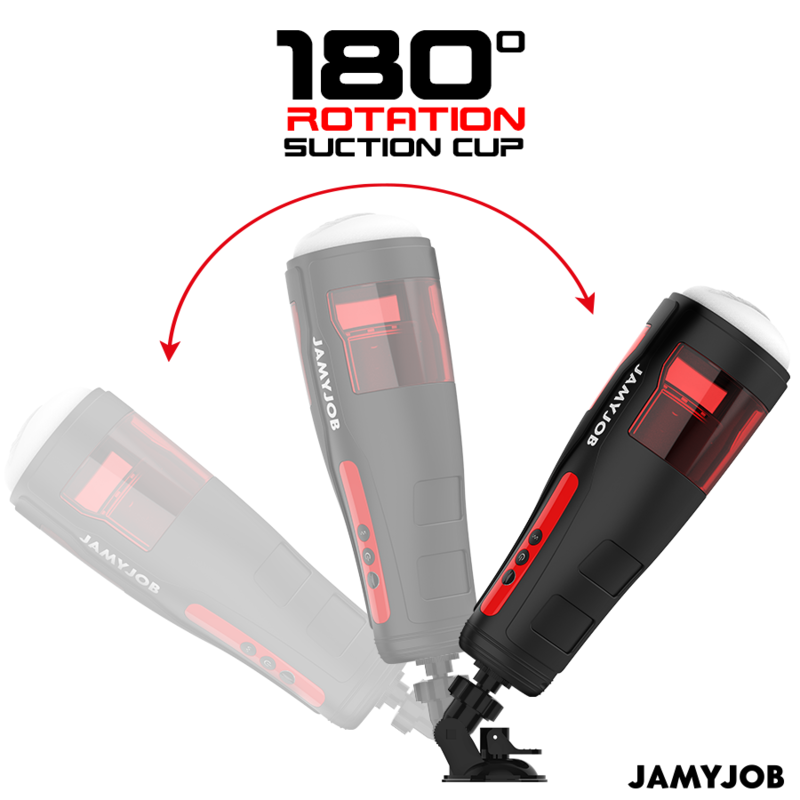 JAMYJOB - MASTURBATEUR VAGIN AUTOMATIQUE CYCLONE 10 MODES DE ROTATION ET DE POUSSÉE JAMYJOB