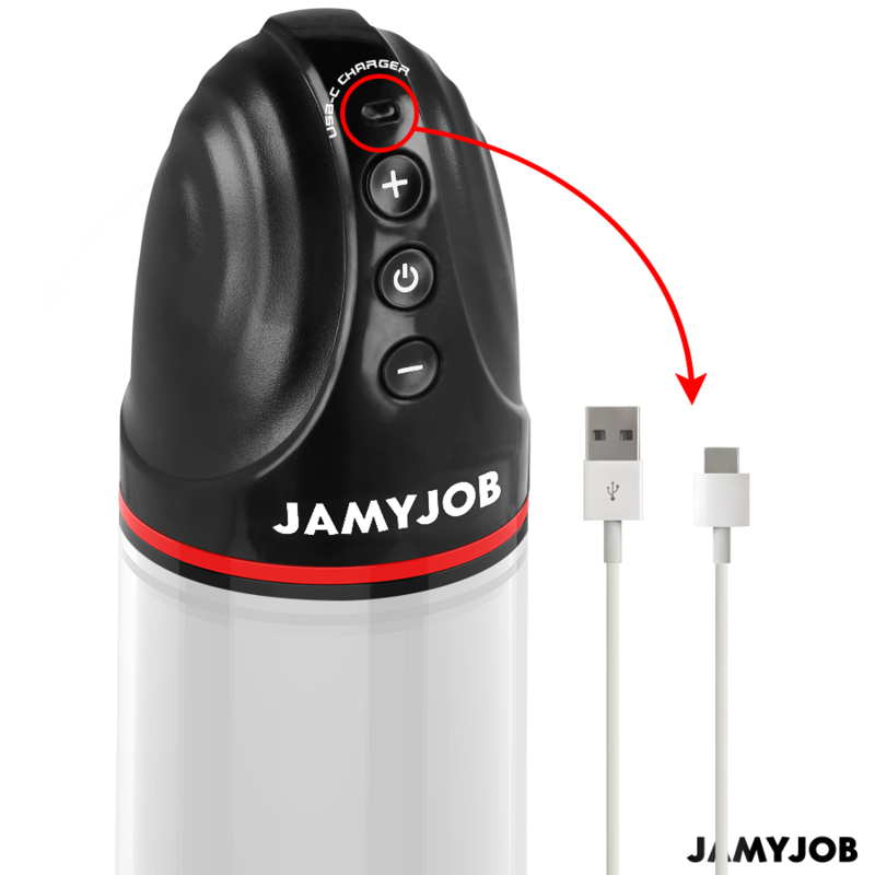 JAMYJOB - POMPE AUTOMATIQUE XPAND 3 NIVEAUX D'ASPIRATION GRIS - Sensualia