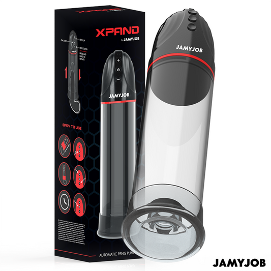 JAMYJOB - POMPE AUTOMATIQUE XPAND 3 NIVEAUX D'ASPIRATION GRIS JAMYJOB