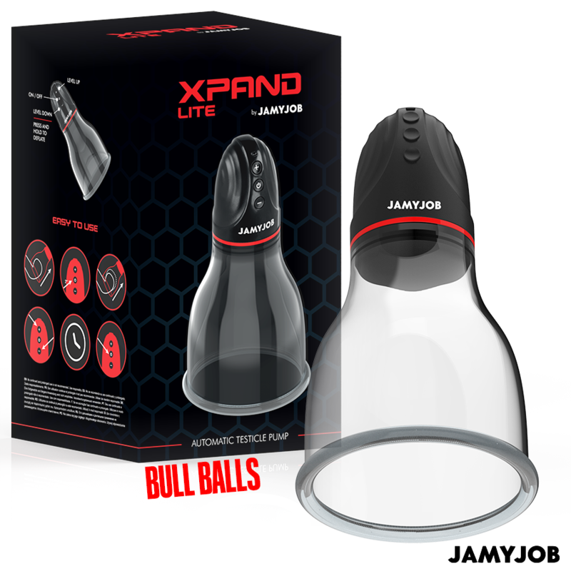 JAMYJOB - POMPE TESTIQUE AUTOMATIQUE XPAND LITE 3 NIVEAUX D'ASPIRATION GRIS - Sensualia
