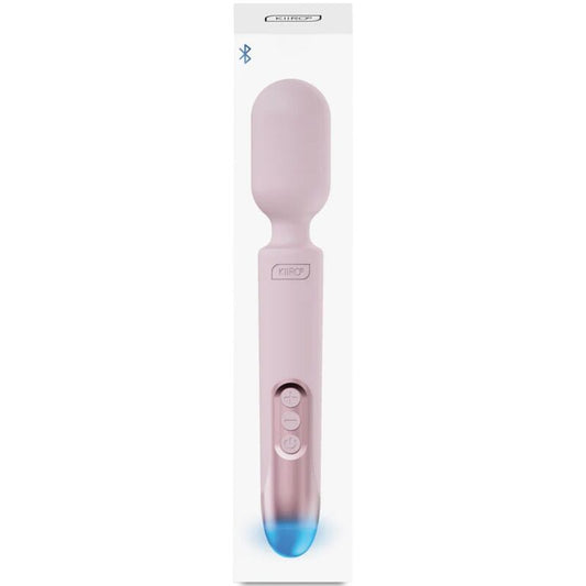 KIIROO - PROWAND VIBRATEUR WAND TÉLÉCOMMANDE + APPLICATION GRATUITE ROSE - Sensualia