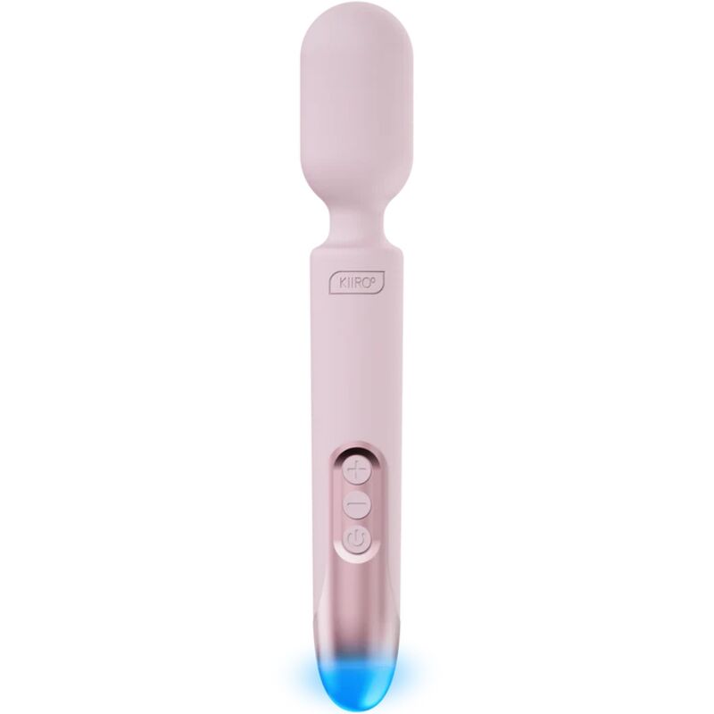 KIIROO - PROWAND VIBRATEUR WAND TÉLÉCOMMANDE + APPLICATION GRATUITE ROSE - Sensualia
