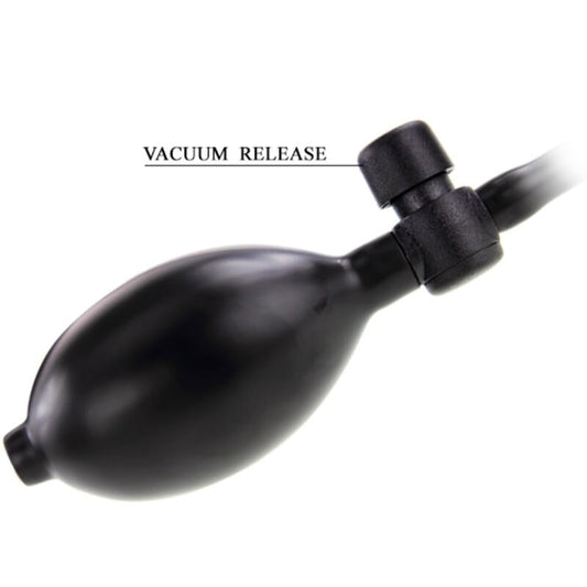 PRETTY LOVE - PLUG ANAL GONFLABLE NOIR - Sensualia