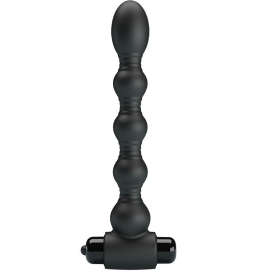 PRETTY LOVE - PLUG ANAL LYNN SILICONE 10 VIBRATIONS NOIR - Sensualia