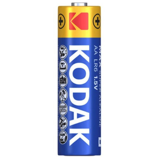 KODAK - PACK DE 20 PILES ALCALINES MAX AA LR6 - Sensualia