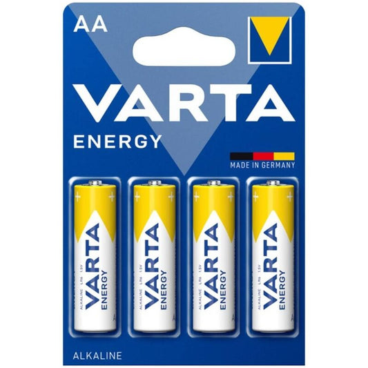 VARTA - PILE ALCALINE ENERGY AA LR6 BLISTER*4 - Sensualia