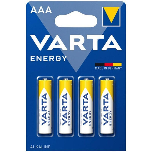 VARTA - PILE ALCALINE ENERGY AAA LR03 BLISTER*4 - Sensualia