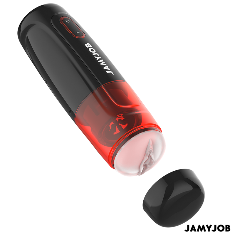JAMYJOB - MASTURBATEUR VAGIN AUTOMATIQUE STORM 10 MODES DE ROTATION ET DE POUSSÉE JAMYJOB