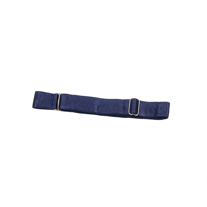 SUBBLIME - 955410 ROBE À BRETELLES EN CUIR BLEU S/M - Sensualia