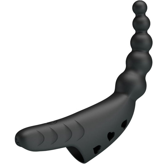 PRETTY LOVE - JORDIN FINGER VIBRATOR 10 VIBRATIONS NOIR - Sensualia