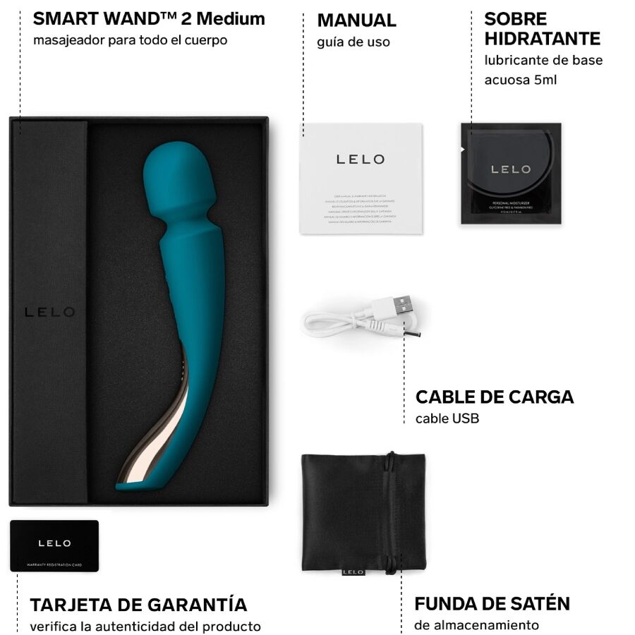 LELO - SMART MEDIUM WAND 2 AQUA MASSAGER - Sensualia