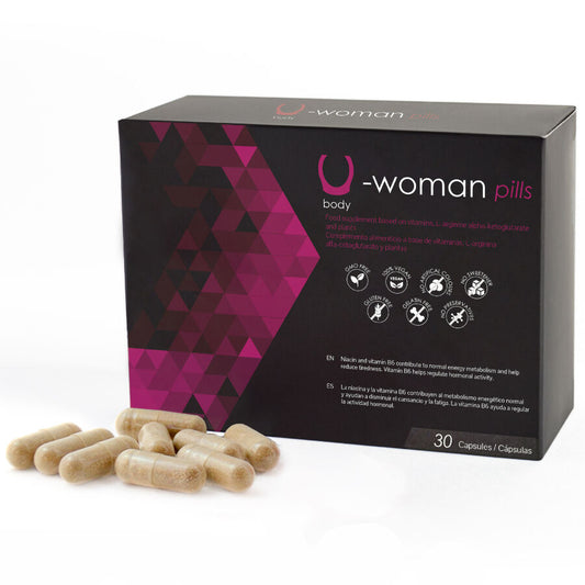 500 COSMETICS - U-WOMAN AUGMENTE LA LIBIDO FEMININE - 30 CAPSULES - Sensualia