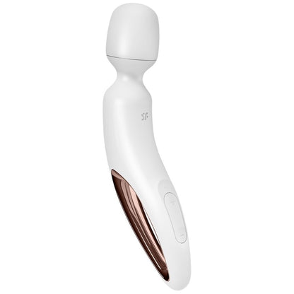 SATISFYER - WAND ERLAND MASSEUR VIBRANT BLANC - Sensualia
