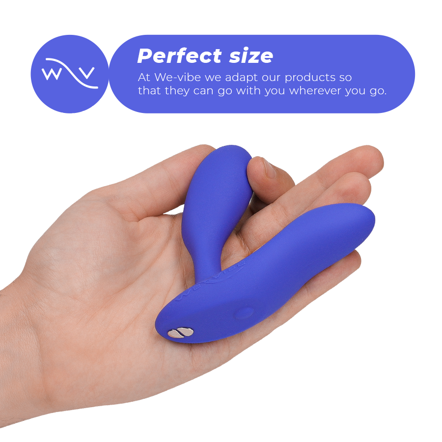 WE-VIBE - MASSEUR DE PROSTATE VECTOR+ BLEU - Sensualia