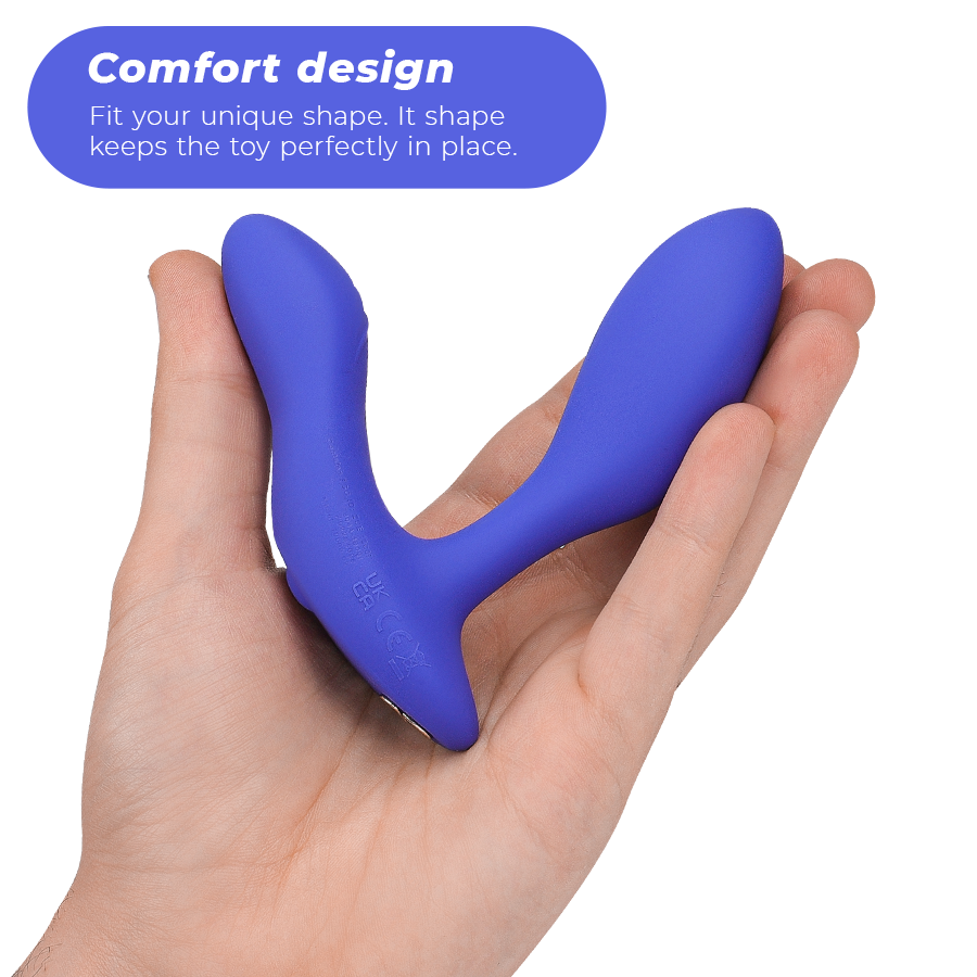 WE-VIBE - MASSEUR DE PROSTATE VECTOR+ BLEU - Sensualia