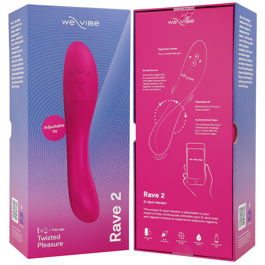 WE-VIBE - RAVE 2 VIBRADOR PUNTO G AZUL - Sensualia