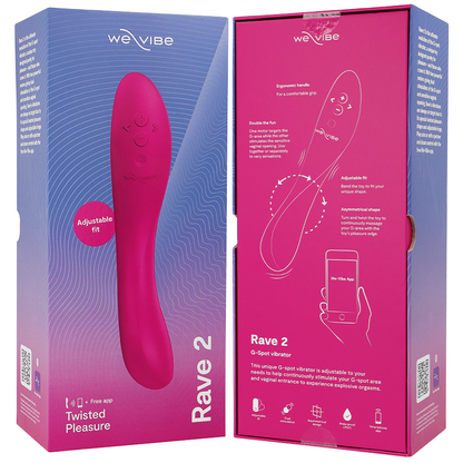 WE-VIBE - RAVE 2 VIBRADOR PUNTO G AZUL - Sensualia
