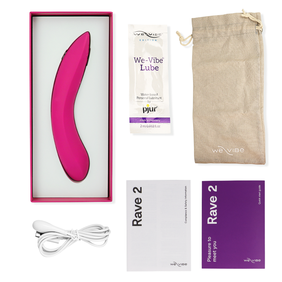 WE-VIBE - RAVE 2 VIBRADOR PUNTO G AZUL - Sensualia